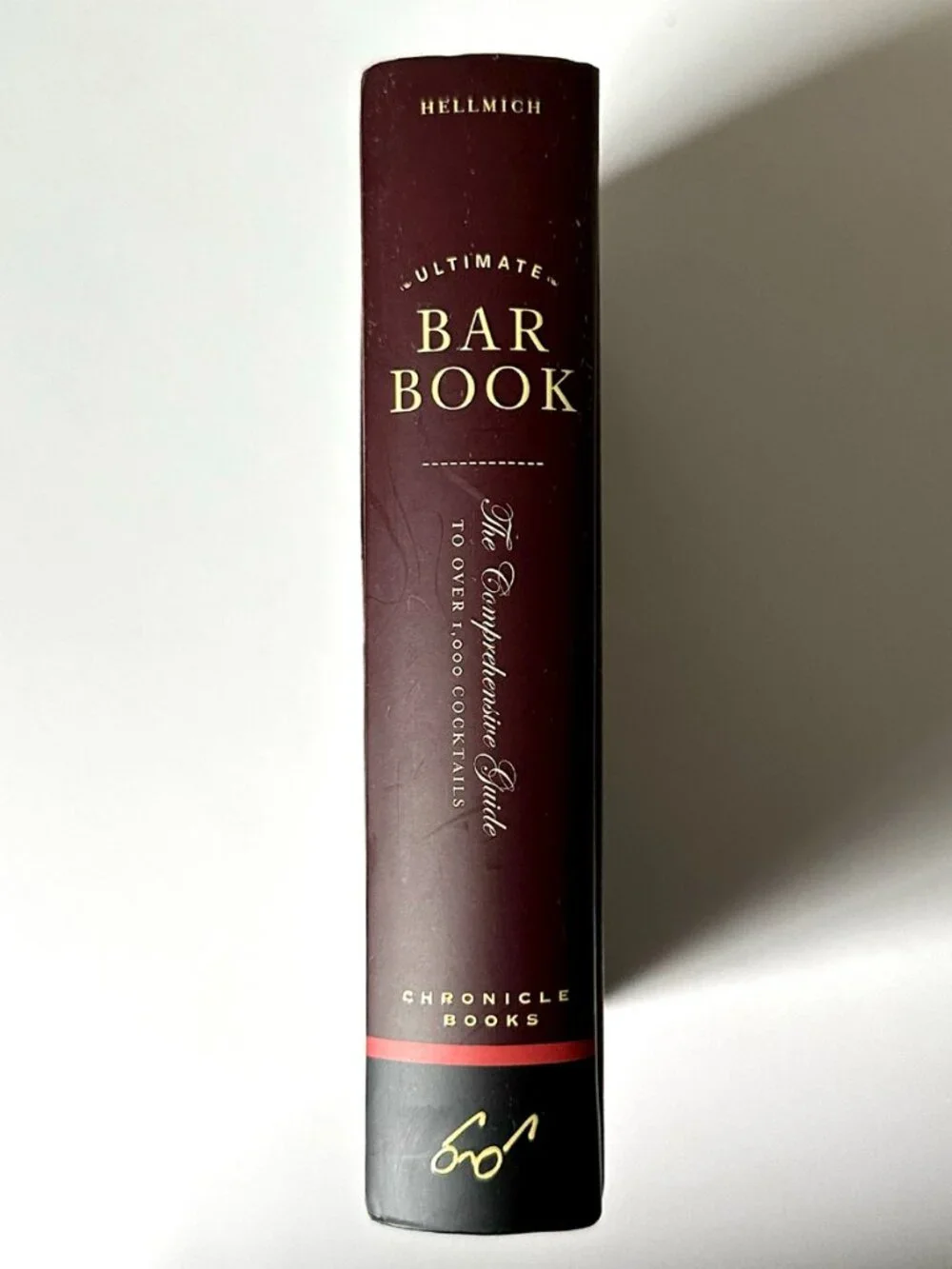 Ultimate Bar Book 1000+ Cocktails Mittie Hellmich Hardcover Cocktail Guide